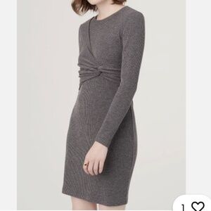 Club Monaco gray seleen dress xs